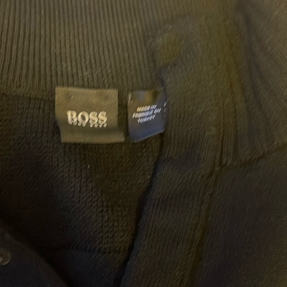 Hugo Boss black 5-button pullover - Picture 2 of 5